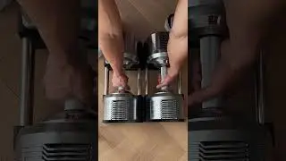 🙄Investing in Adjustable Dumbbells instead of real estate😂 #fitness #shorts #exercises #dumbbell