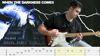 When the Darkness Comes (Jeris Johnson) Guitar cover with tabs! 🎸