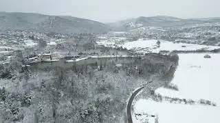 Зимен полет над Бедечка