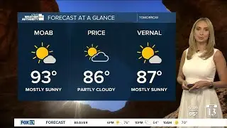Utah's Weather Authority | Friday, August 26 evening forecast