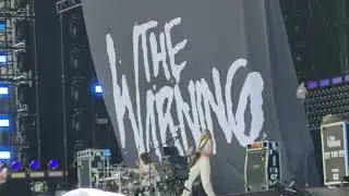 The Warning - CHOKE - 25/06/23 live Milton Keynes Bowl Muse support 2023