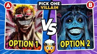 Who Fits the ANIME VILLAIN Role BEST? 😈 | Choose One Each Round!🔥