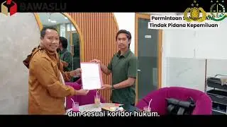 Video Dokumentasi Fasilitasi  Terbaik Sentra Gakkumdu Bawaslu Buton Utara