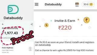 free paytm cash || databuddy free data & paytm cash