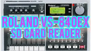 Roland VS-840EX with SD Card Reader | VS-840EX com Leitor Cart&atilde;o SD #roland