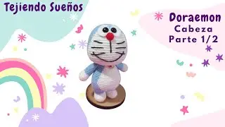 Doraemon 😻 parte 3 - Cabeza 1/2 #doraemon #amigurumi #amigurumis #crochet #tejiendosueños