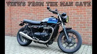 Triumph Street Twin - Custom paint by 8 Ball Customs