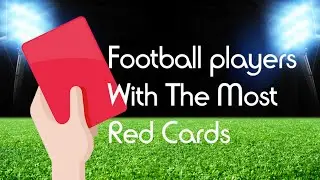 TOP 10 | FOOTBALL RED CARDS | InfoData