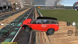 OMG CAR CRASH 🤯 Range Rover 🤯 @Funfactbyharry #beamng #beamngdrive 