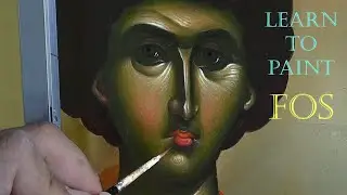 How to Paint a Byzantine Icon - &Alpha;&gamma;&iota;&omicron;&gamma;&rho;&alpha;&phi;ί&alpha;