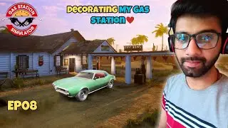 Decorating My Gas Station 😍🔥 | Gas Station Simulator Gameplay In Hindi Ep #8 | Techno Gamerz