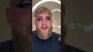 Jake Paul&rsquo;s new look #funny #hungergamestiktok #clips #makeup #video #jakepaul #boxing #slay #art
