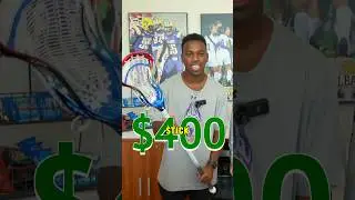 A $400 lacrosse stick?!🤷&zwj;♂️