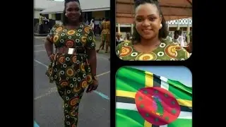 OOTD: Ankara Peplum Top and Pencil Pant | Creole Day (Enibaby4 inspired)