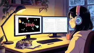 Cozy Rainy Night 🌧️ Calm Ambience for Study, Relax & Sleep