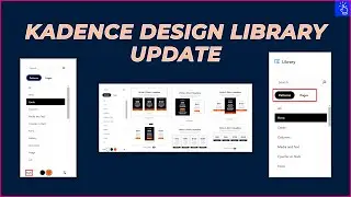 Kadence Design Library Update | Interface Revamp | New Templates | Add Missing Tabs | Kadence Blocks