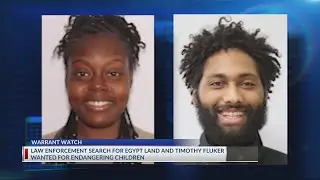 Law enforcement searching for couple wanted for endangering child