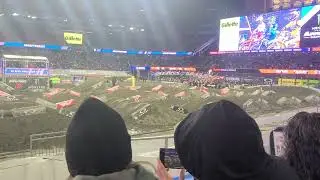Supercross Foxborough 2024 450 Main Event Gate Drop