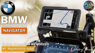 BMW Connected Ride Navigator - Guida all'uso #8 - Registrazione viaggi