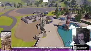 🎢on continu la zone du port sur Planet Coaster 2