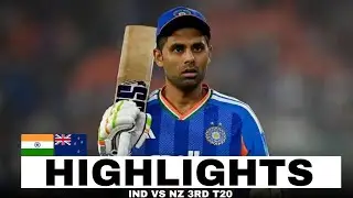 India vs New Zealand 3rd T20 Match Highlights 2025 | India Innings Highlights Today 155/2