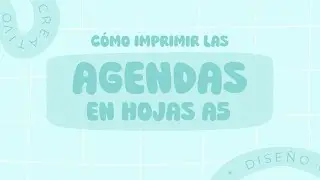 AGENDAS A5 | Cómo imprimirlas | Agendas imprimibles | PDF | HYGGECREATIVO