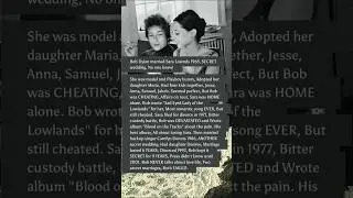 Bob Dylan Had TWO Secret Marriages