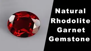 Natural Rhodolite Garnet Gemstone in Sri Lanka