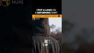 Deform a Logo on a Shirt Using Nuke #tutorial #vfx #cgi #animation