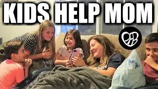 SHE NEEDS HELP | KIDS help  MOM after Emergency Room Visit | Mom is Sick | Day After Trip to the ER