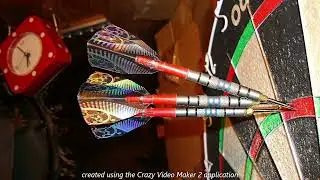 Weniger ist mehr auch beim #Dart-Sport. Zuschneiden von Flights, leichte Barrel, kurze Sch&auml;fte
