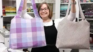The Hope Tote Sew Along with Mrs H - Fantastic beginner bag sewing pattern!