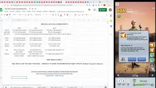 Top War - Spreadsheet Guide - Hero Exclusive Skill Hidden Effects - IMPORTANT New Player information