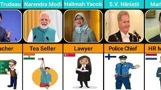 World Leaders Original Jobs From Different Countries | world leaders original jobs