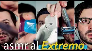 [asmr] TE HAGO DE TODO para dormir (test auditivo, de la vista, vendedor, corte de pelo, afeitado)