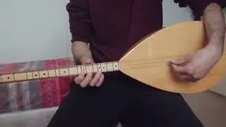 Gel gizli gizli - Uzun sap bağlama solfej