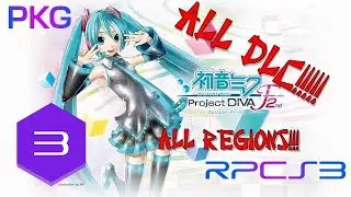 [NEW] How Download and Install ALL THE DLC of Hatsune Miku Project Diva: F2nd US, EU or JP IN RPCS3