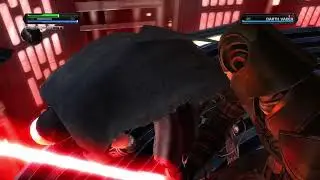 Lord Starkiller destroys Darth Vader (Star Wars: The Force Unleashed)