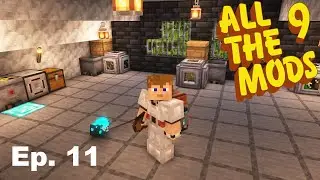 All The Mods 9 Ep. 11 Diamond Bees!