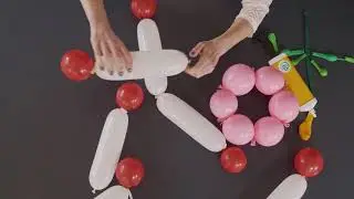 Ballonblume Lilly | HAND IM GL&Uuml;CK - DIY BOX - meets BALLONETTI | DIY Anleitung | Balloon Tutorial