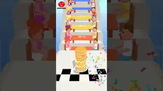 Pancake Run Game #shorts #trending #viral #gameplay #running #pancake #walkthrough