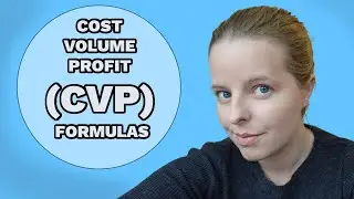 Accounting - Cost Profit Volume Analysis (CPV) - AAT, CIMA, ACCA (Management Acc Decision & Control)