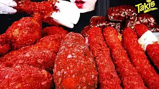 ASMR BLACK BEAN NOODLES, FRIED CHICKEN, CHEESE STICK, CORN DOG, TAKIS, 짜장 라면, 타키스 치킨, 치즈스틱 먹방MUKBANG