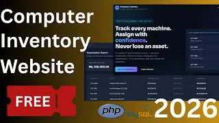 Computer Inventory Management System using PHP & MySQL | MVC Architecture | Free Source Code 2026