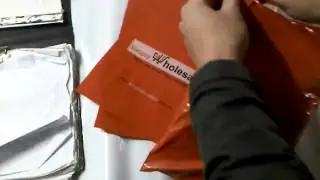 Printed Orange Mailer