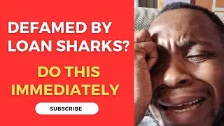 Defamed by Loan App or Loan Shark? Do this right away #loanapp #loanshark #loan