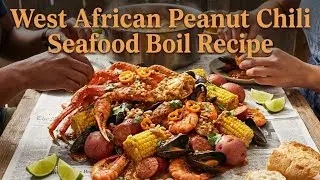 Рецепт западноафриканского блюда из морепродуктов с арахисом и чили @ATLANTICOCEANFOOD