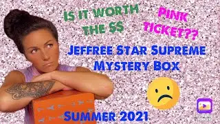 JEFFREE STAR SUPREME MYSTERY BOX UNBOXING 2021!!!
