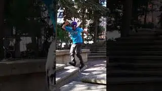#flowskate in Downtown #calgary having fun on wheels #inlineskating #skating #wizardskating #blading