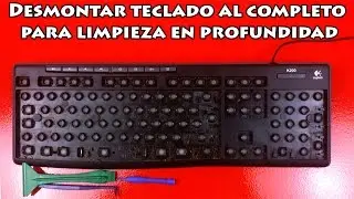 Limpiar el teclado en profundidad, desmontando sus teclas 💻